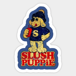 Vintage Slush Puppie 1970 Sticker